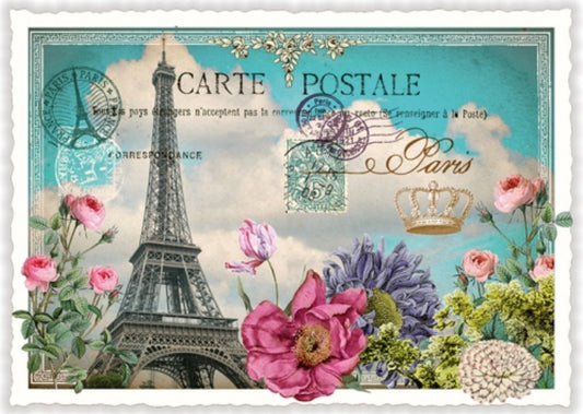 Edition Tausendschön Postcard - Paris - Eiffel Tower PK173