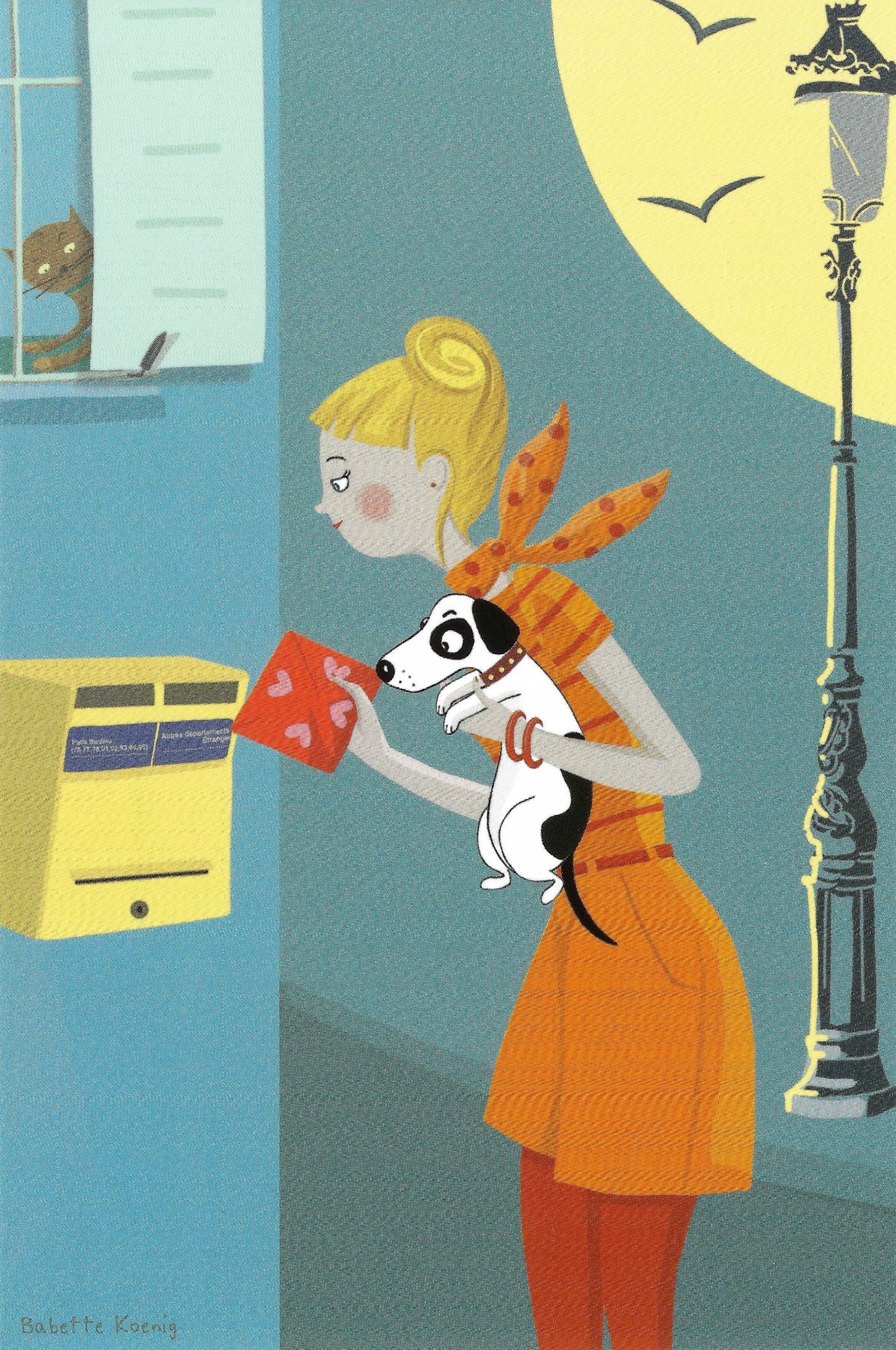 Editions Titi Pinson - France - Mail - Letter - Post Box - La Poste - Dog - Postcard