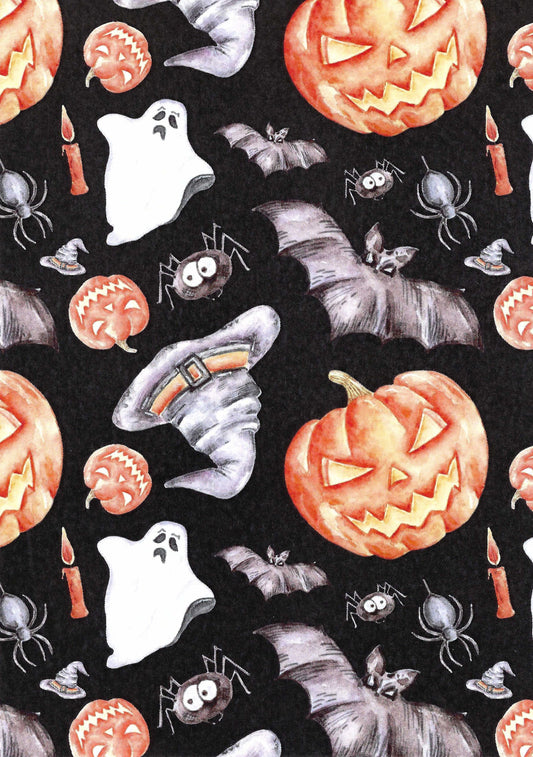 Halloween Postcard - Fripperies - Postcrossing Postcard