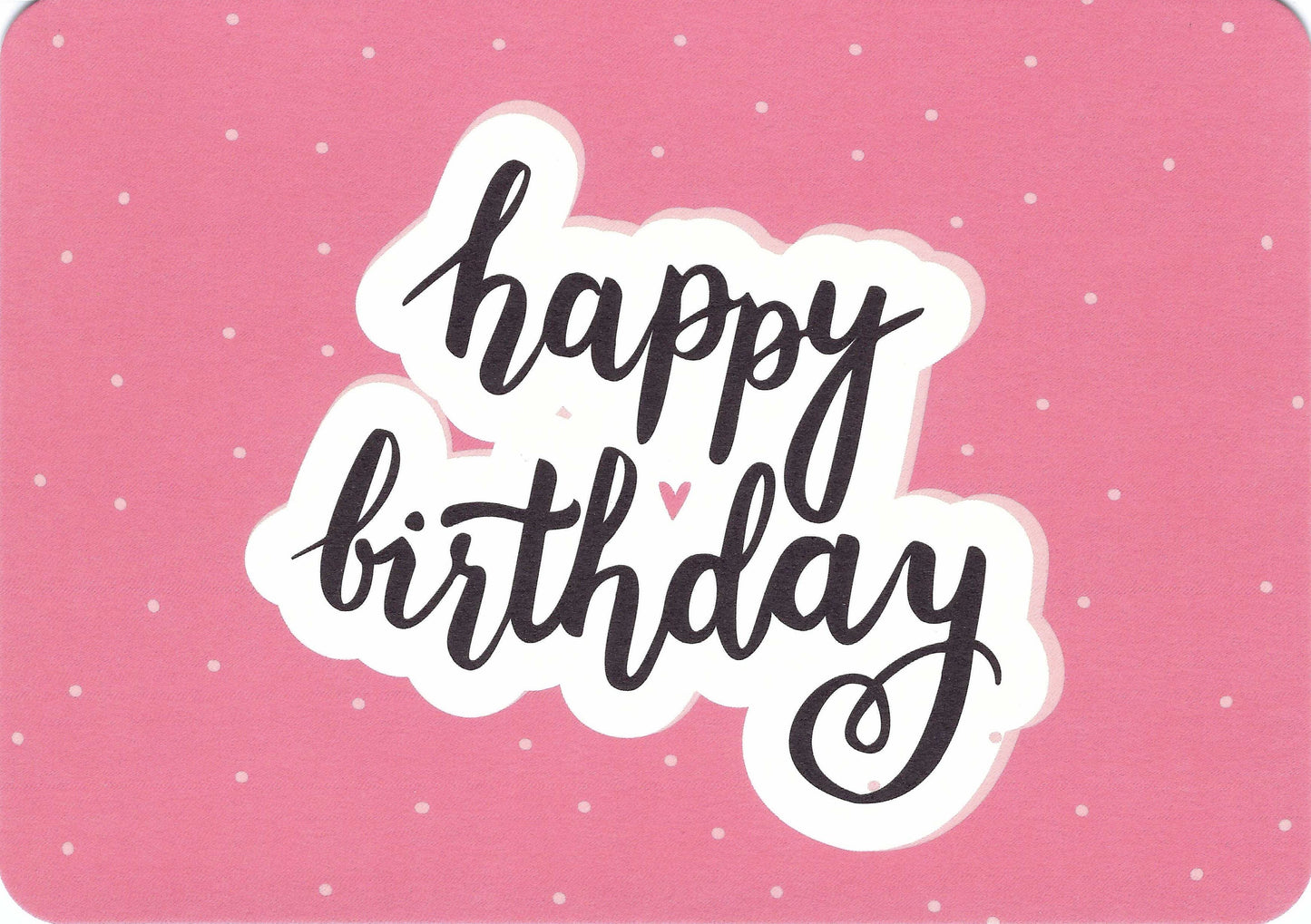 Happy Birthday Postal Pack - Mix of Premium Birthday Postcards, Stickers and Washi Tape