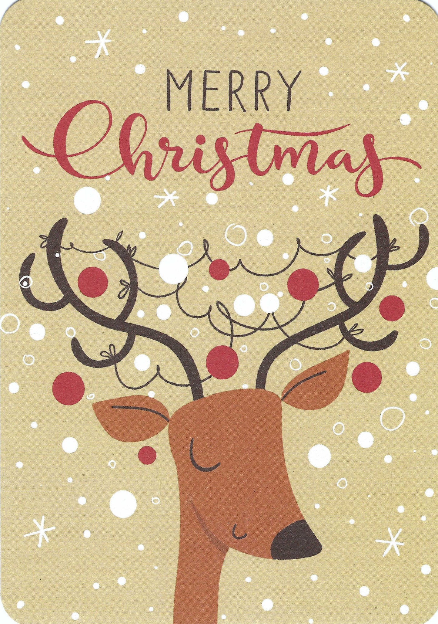 Gutrath Verlag - Merry Christmas - Reindeer - Postcard