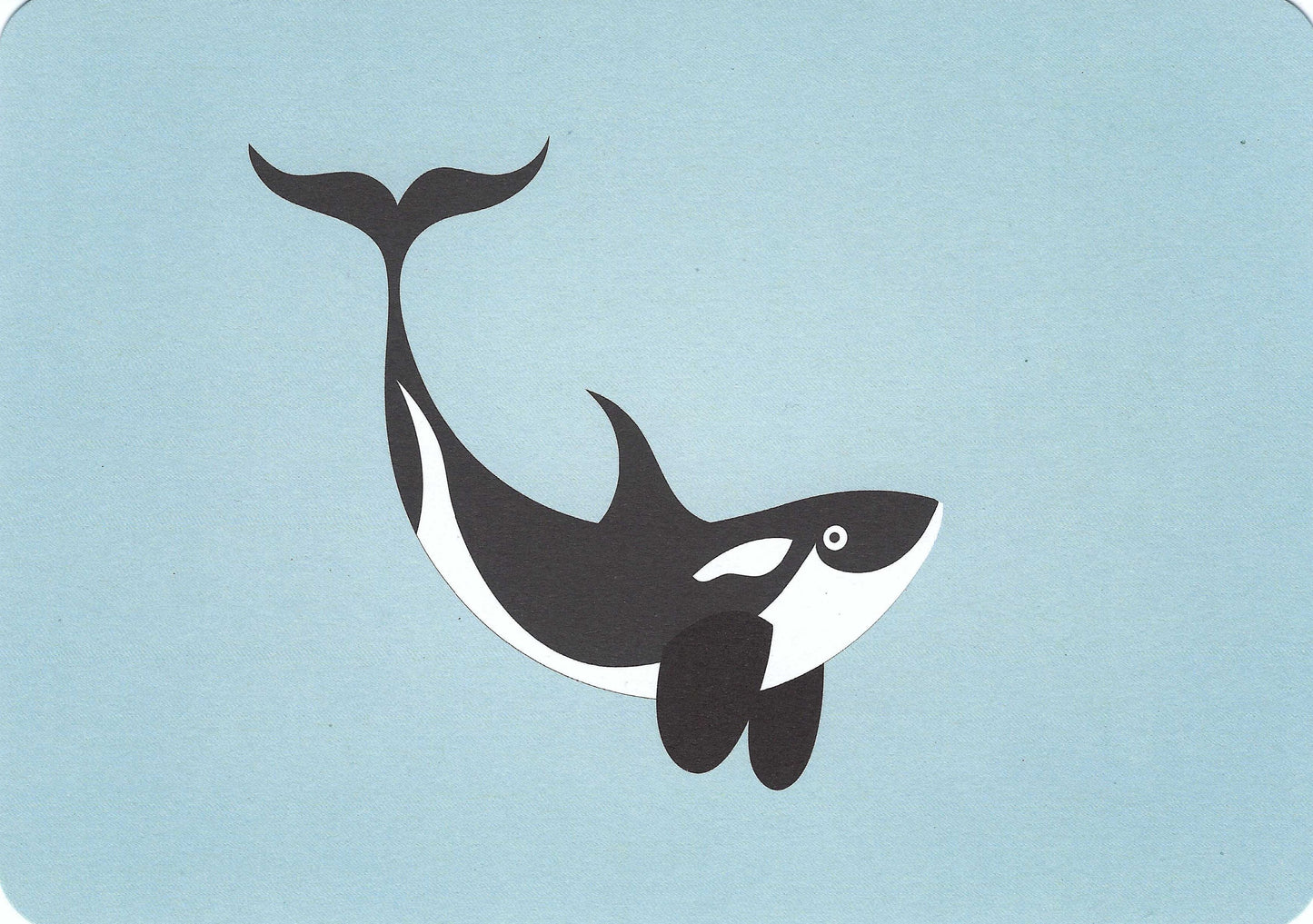 Gutrath Verlag - Tatiana Korchemkina - Happy Orca - Whale - Postcard