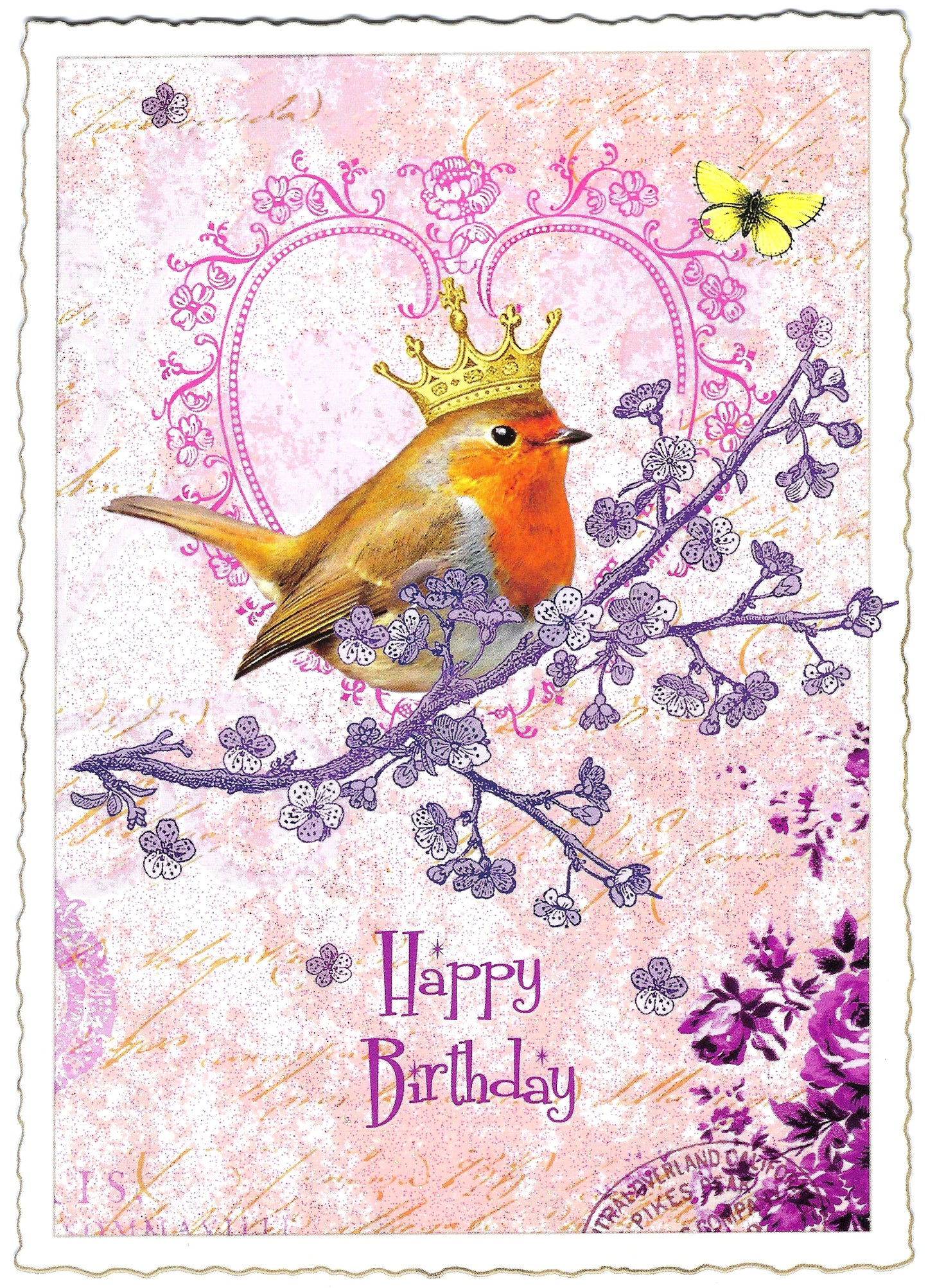 Edition Tausendschön -Happy Birthday - PK485 - Postcard