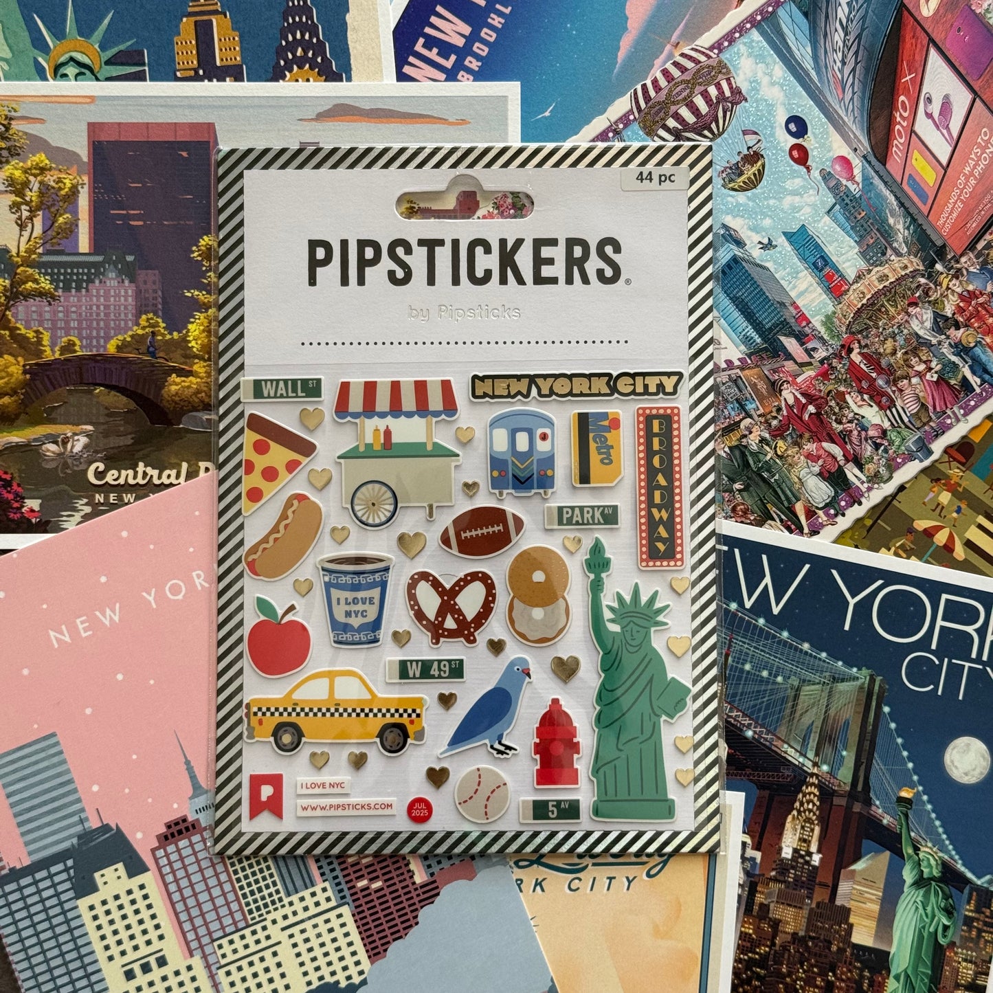 I LOVE NY - New York City Postcard Pack🗽🚕🍎