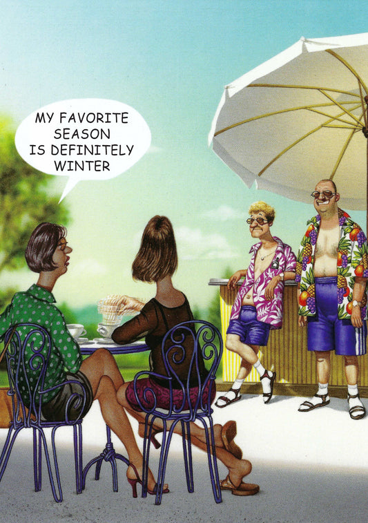 Inkognito - Favorite Season - Postcard