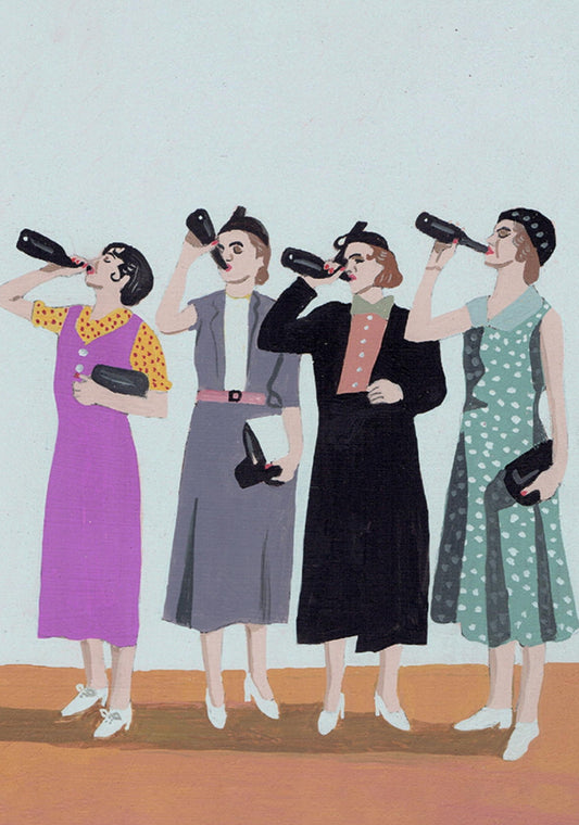 Inkognito - Let's Celebrate - Friends - Cheers - BFF - Postcard