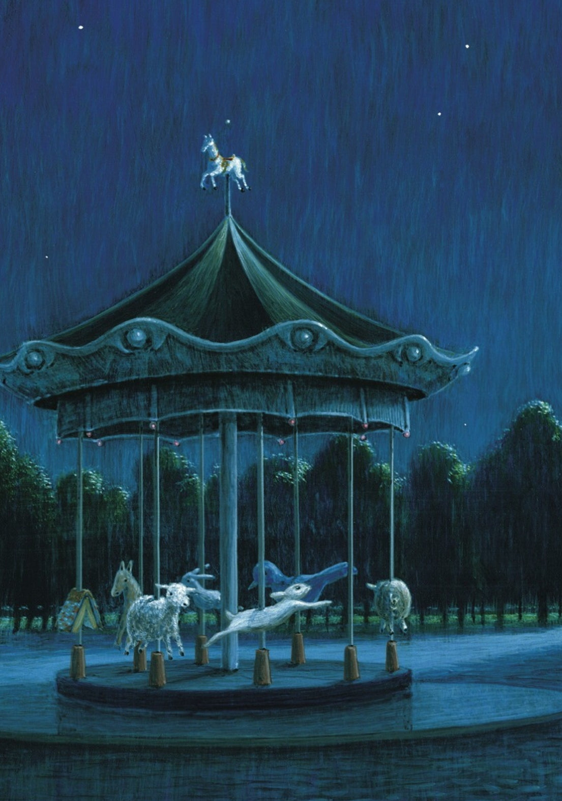 Inkognito - Carousel - Merry-go-Round - Serenade - Postcard