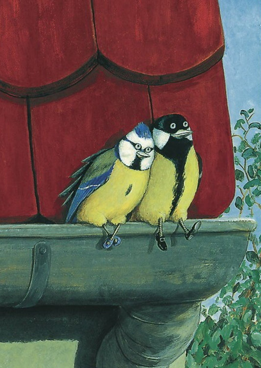 Inkognito - Birds - Titmice - Postcard
