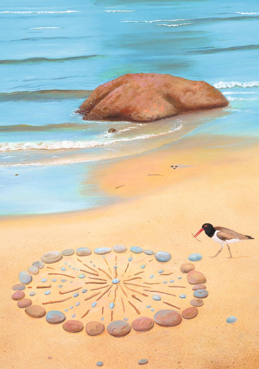 Inkognito - Smart Bird - Ocean - Gull - Beach - Postcard