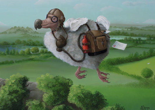 Inkognito - Air Mail - Bird - Postcard