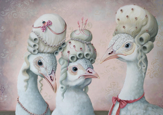 Inkognito - Wig Era - Peahen - Bird - Birds - Postcard