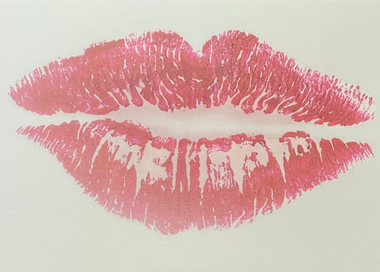L.M. Kartenvertrieb - Kiss - Lips - Lenticular Postcard