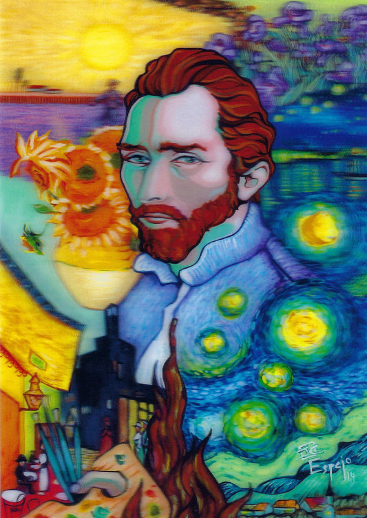 L.M. Kartenvertrieb - Vincent van Gogh - Art 3D Postcard