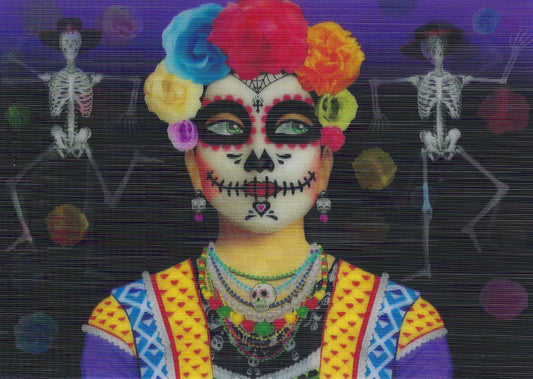Day of the Dead 3D - Lenticular Postcard