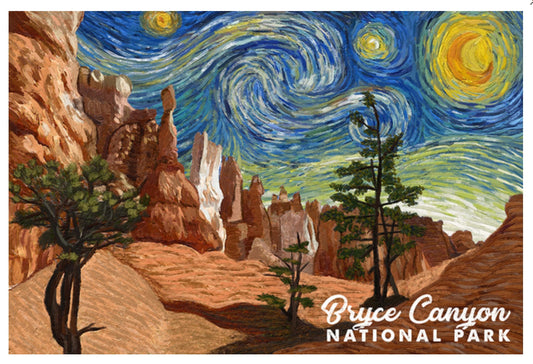 Lantern Press Postcard - National Park Postcard - Bryce Canyon Utah - Postcrossing Postcard - Postcards for Postcrossing