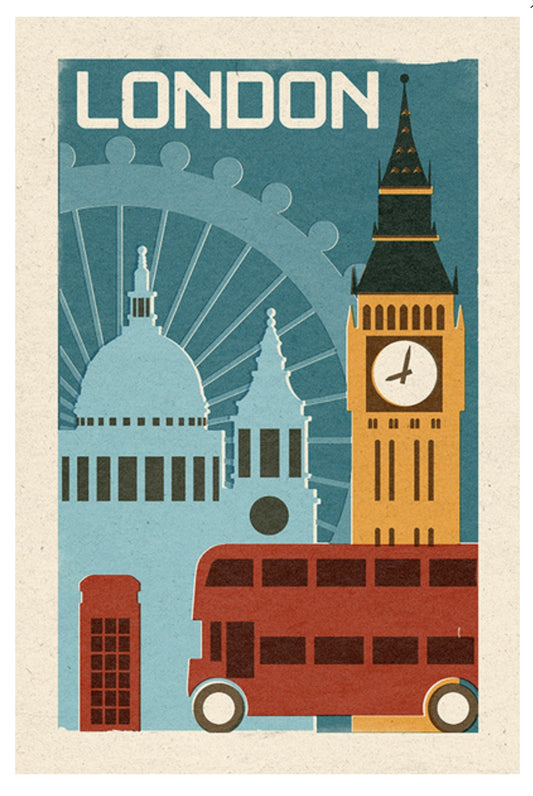 Lantern Press - London - England - United Kingdom - Postcard