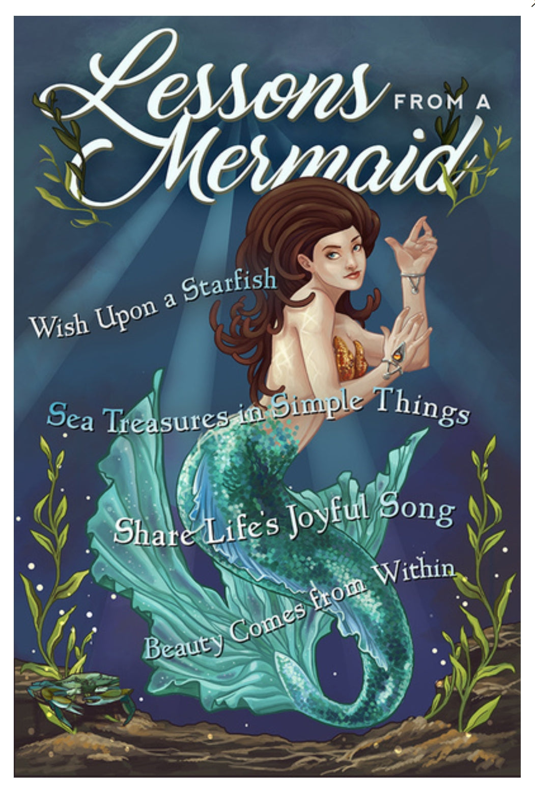 Lantern Press -Mermaid - Lessons from a Mermaid - Postcard