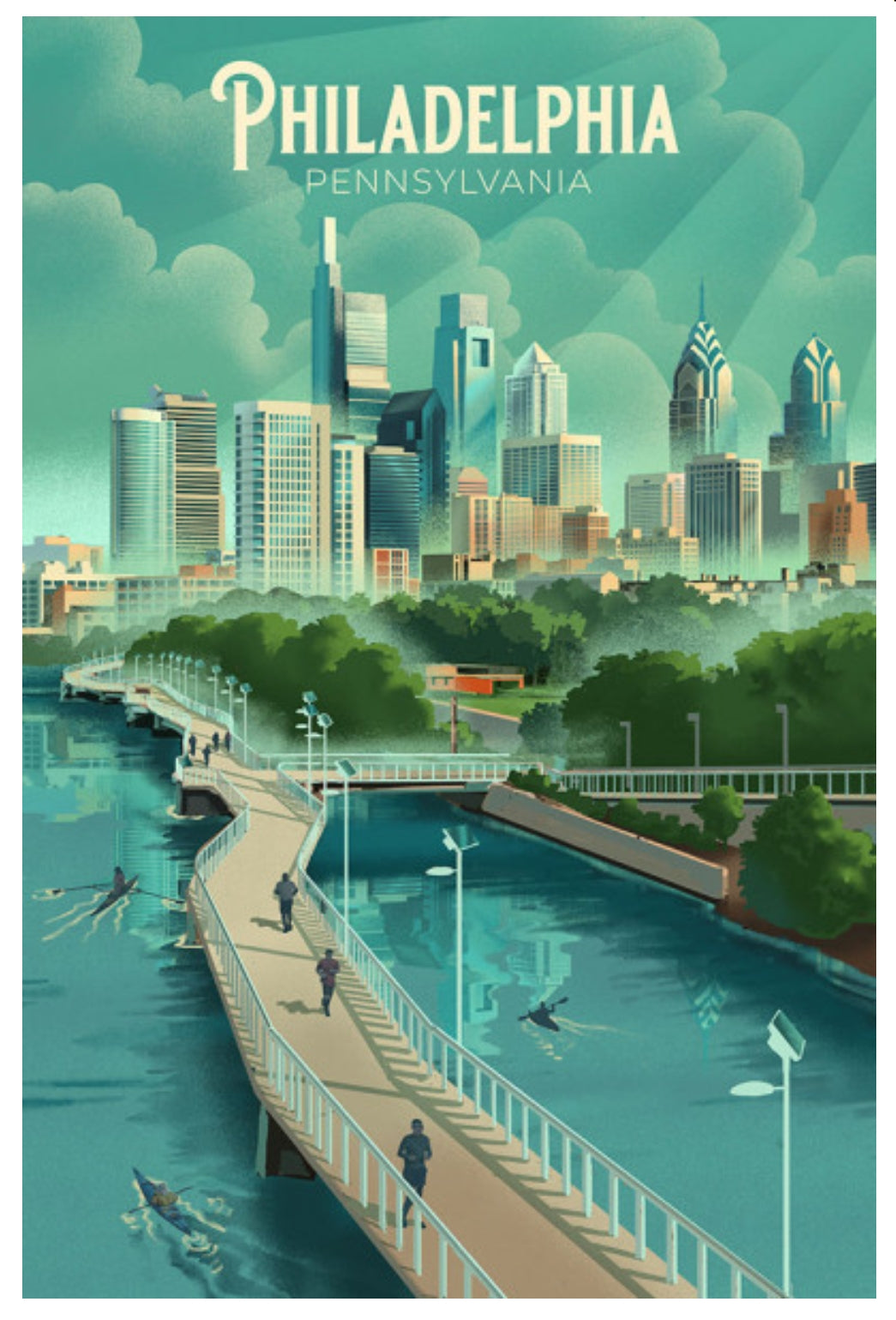 Lantern Press - Philadelphia -Pennsylvania - Postcard