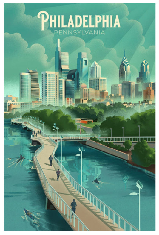 Lantern Press - Philadelphia -Pennsylvania - Postcard