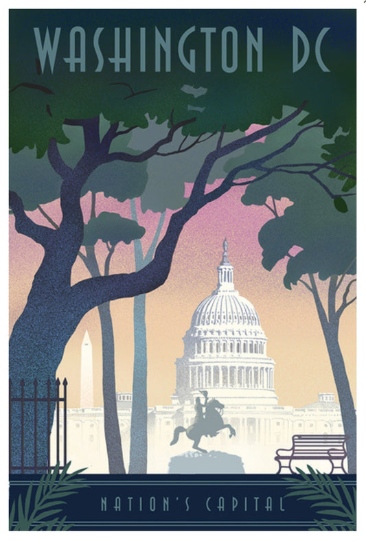 Lantern Press - Washington DC - Capitol Building - Nation's Capital - Postcard