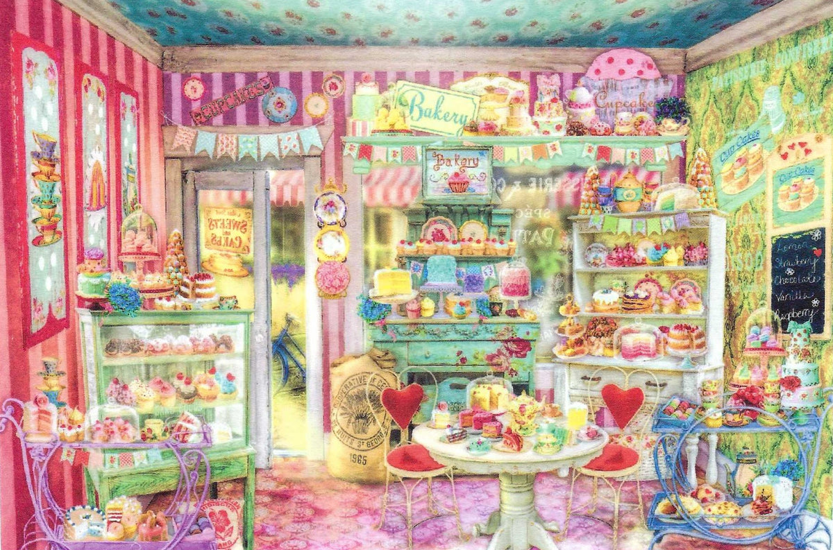 Sweet Treats Postal Pack – Postcards, Stickers & Washi Tape