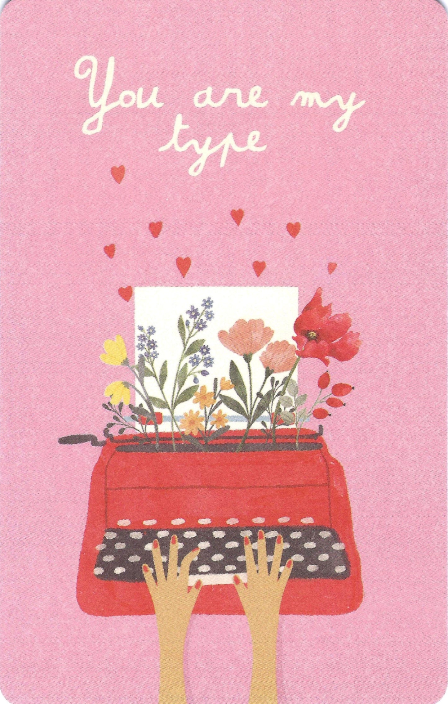 Luna Cards - You Are My Type - Mini Postcard