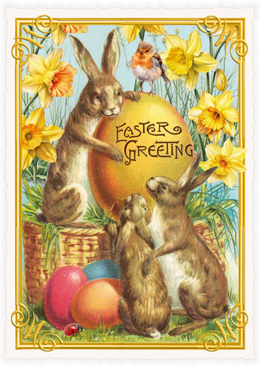 Easter Greetings Postcard by Edition Tausendschön