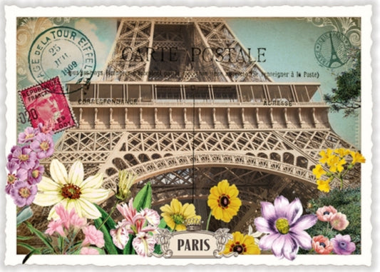 Edition Tausendschön Postcard - Paris - Eiffel Tower PK172