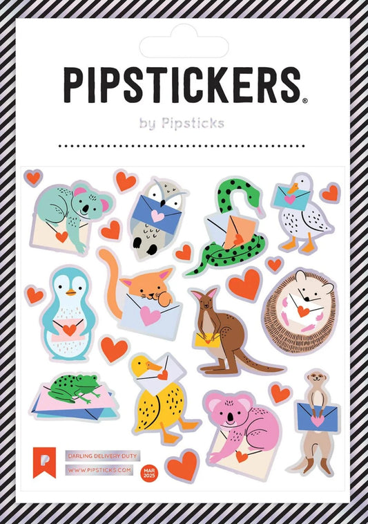 Animals Sticker Sheet by Pipsticks - Darling Delivery Duty