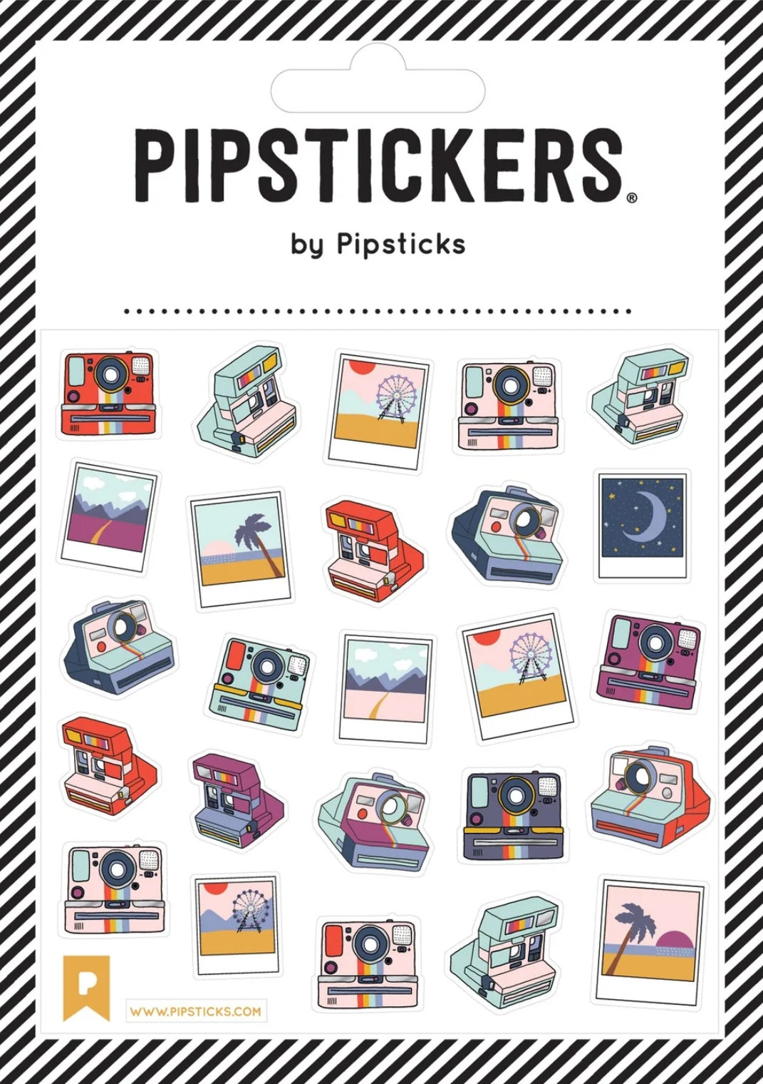 Pipsticks - Flash Memories - Cameras - Photos - Sticker Sheet