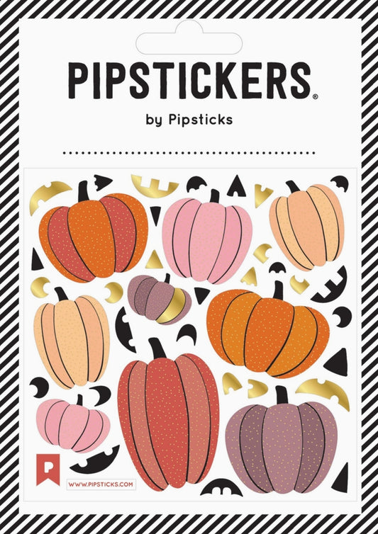Pumpkin Stickers - Pipsticks Stickers - Fall - Halloween Stickers