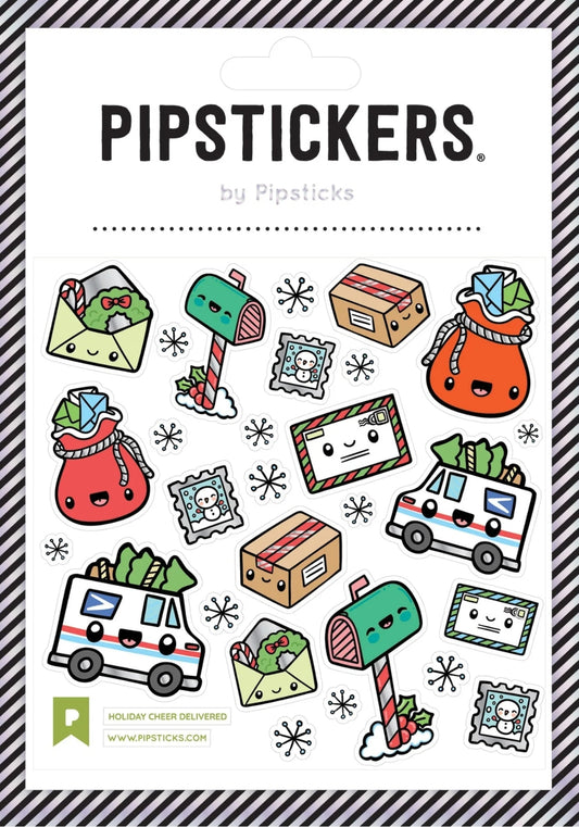 Pipsticks - Holiday Cheer Delivered Sticker Sheet
