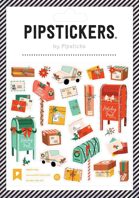 Pipsticks - Merry Mail Sticker Sheet