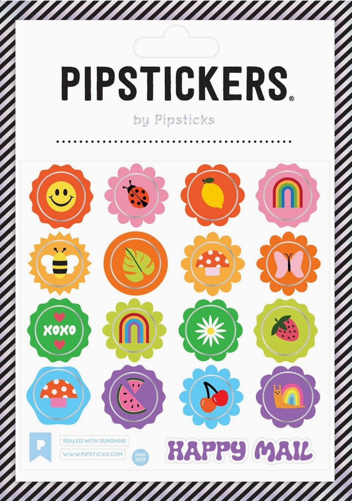 Pipsticks - Sealed with Sunshine - Sticker Sheet