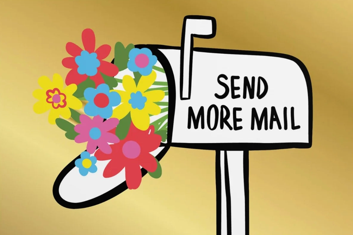 Pipsticks - Snail Mail Surprise - Mailbox - Flowers - Postcard