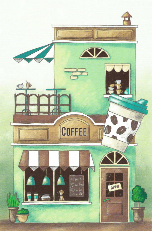 Postcardsee - Coffee House - Postcard