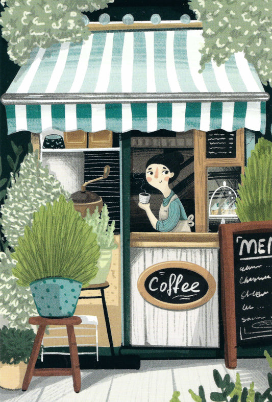 Postcardsee - Max Otter - Coffee Shop - Postcard