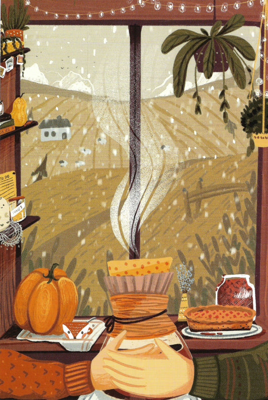 Fall - Autumn Postcard - Cozy Postcard - Postcardsee - Postcrossing