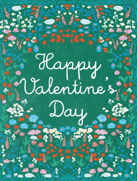 Garden Valentine Postcard by Ramus & Company