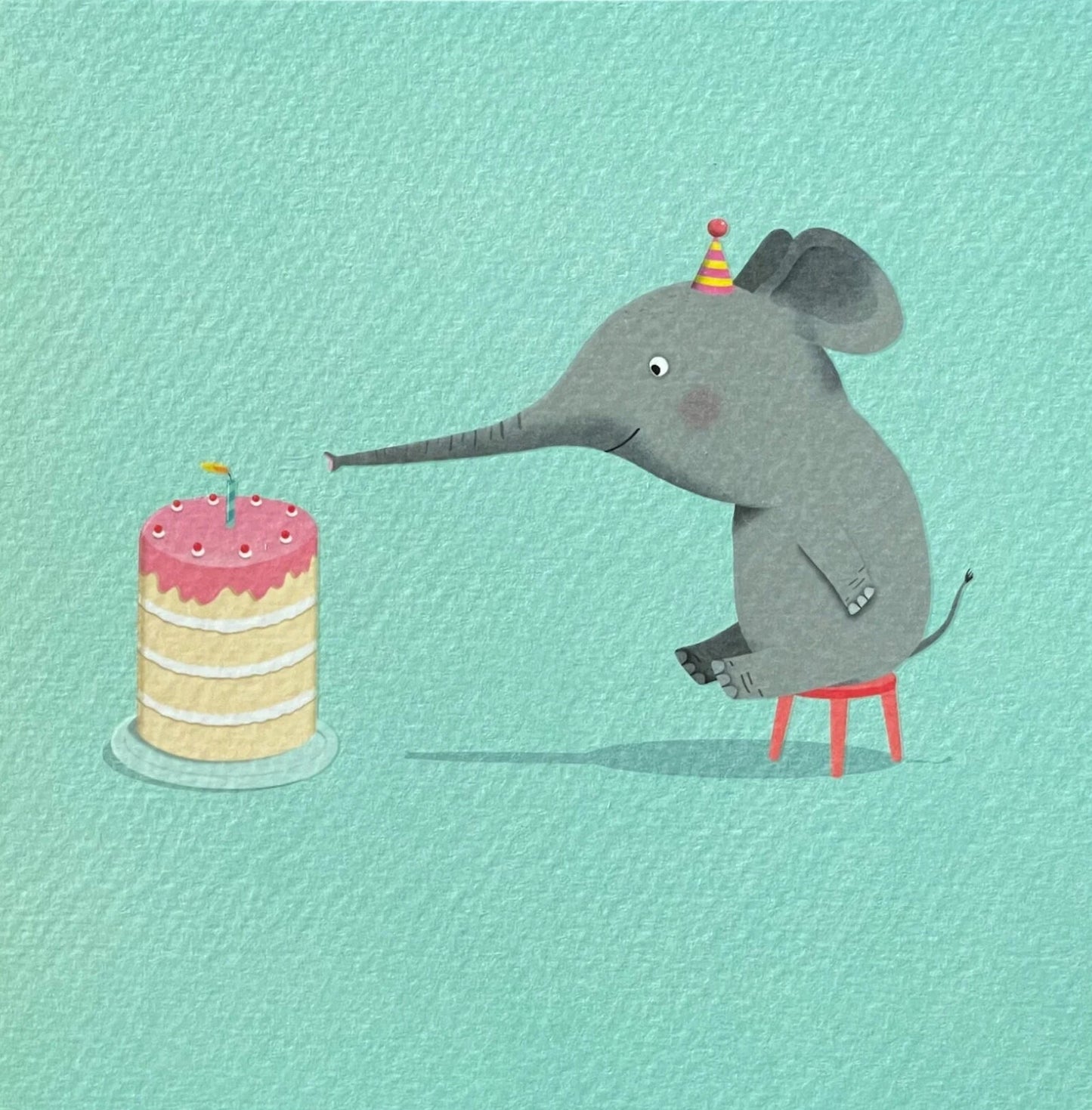 Happy Birthday - Party Animals - Postcard Pack - Contains a Mix of Premium Birthday Postcards, Birthday Stickers and Washi Tape