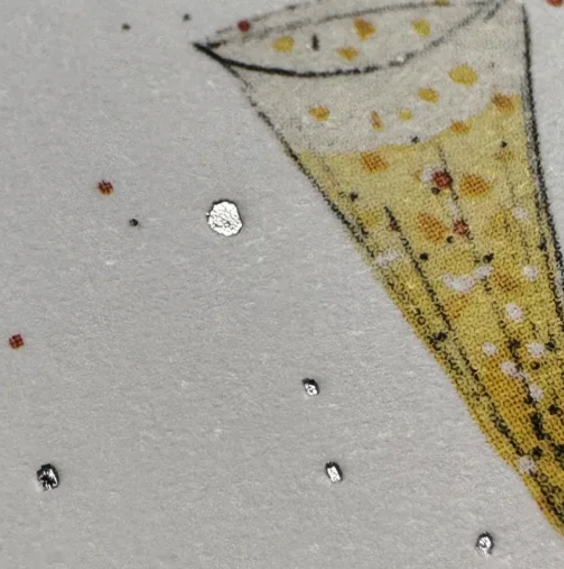 You're Shrimply the Best Postcard by Taurus Kunstkarten with foil details