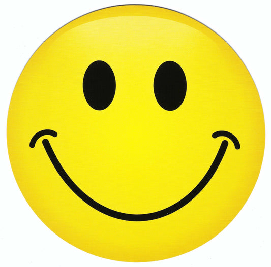 Smiley Round Postcard by Edition Gollong