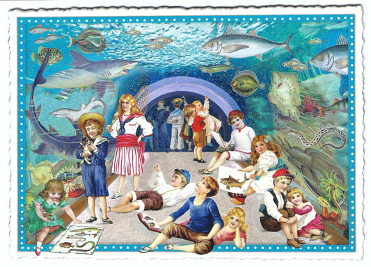 Edition Tausendschön - Aquarium - Postcard