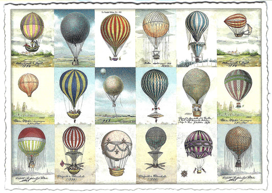 Edition Tausendschön - Balloon Ride - PK947 - Postcard