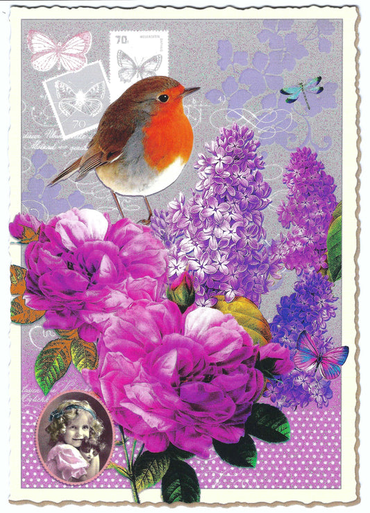 Edition Tausendschön - Bird - PK411 - Postcard