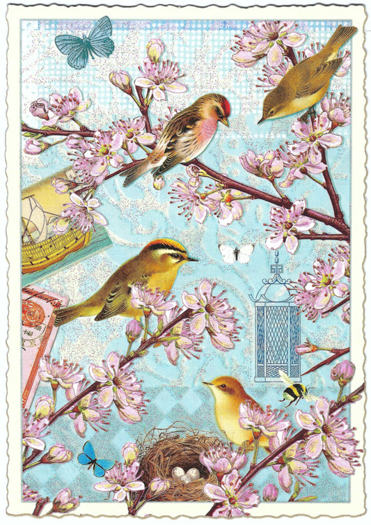 Edition Tausendschön - Birds - PK373- Postcard
