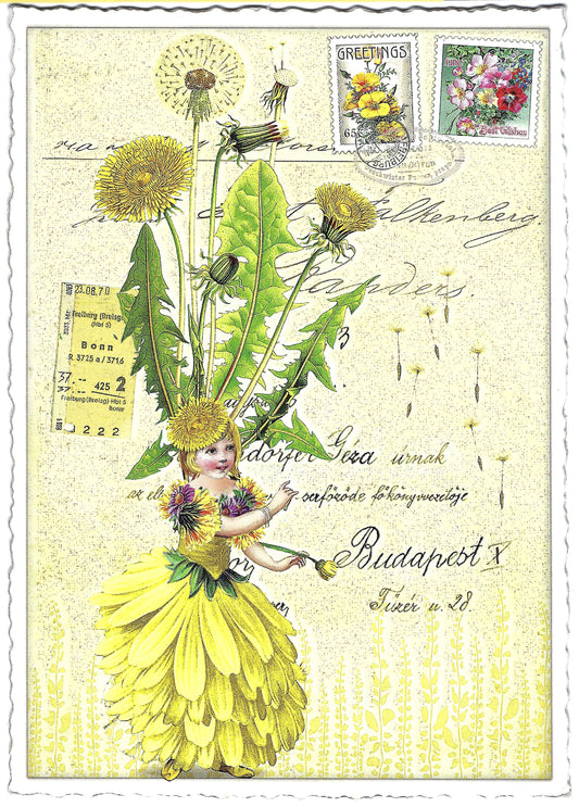 Edition Tausendschön - Dandelion - PK677 - Postcard
