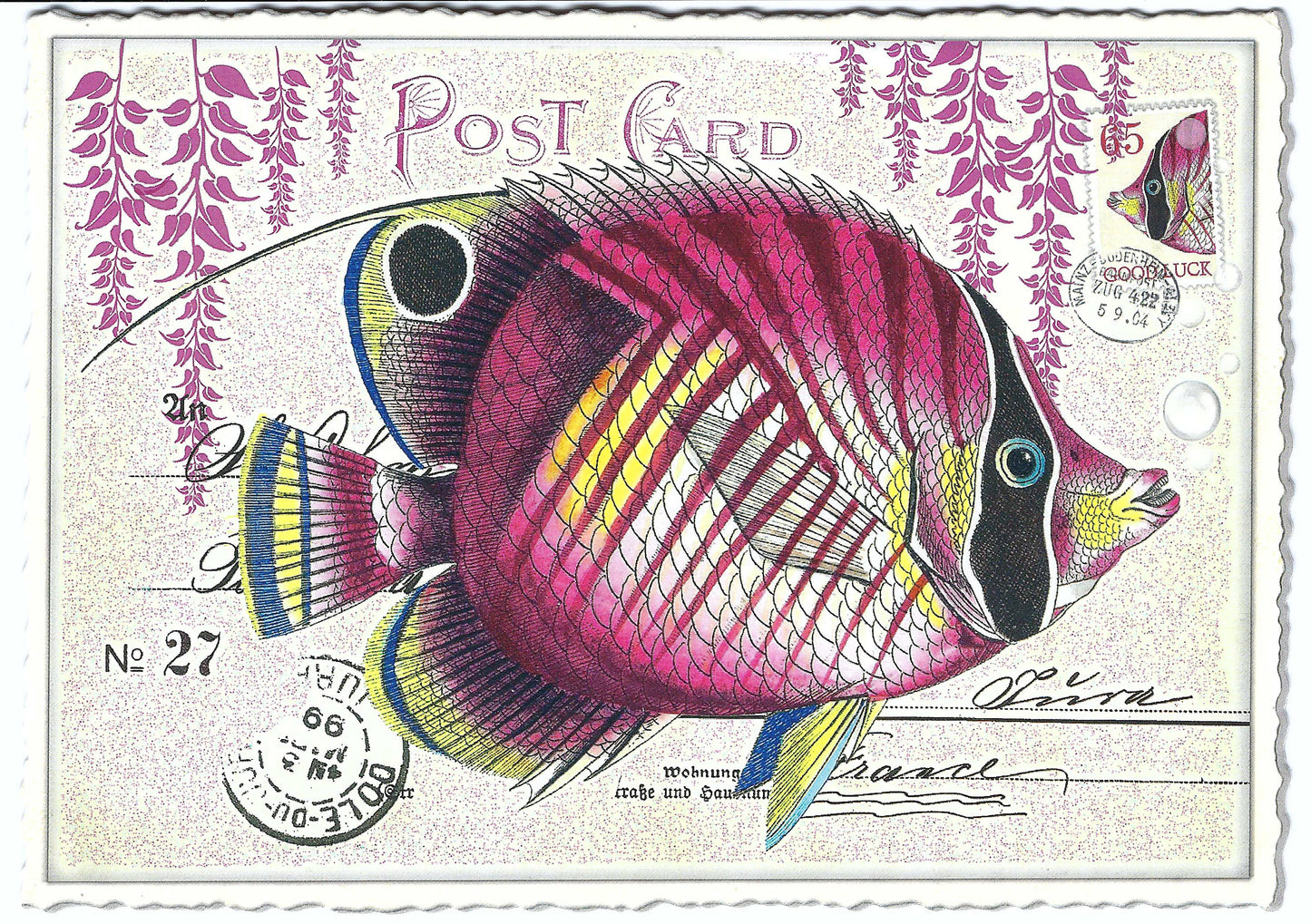 Edition Tausendschön - Fish - Postcard