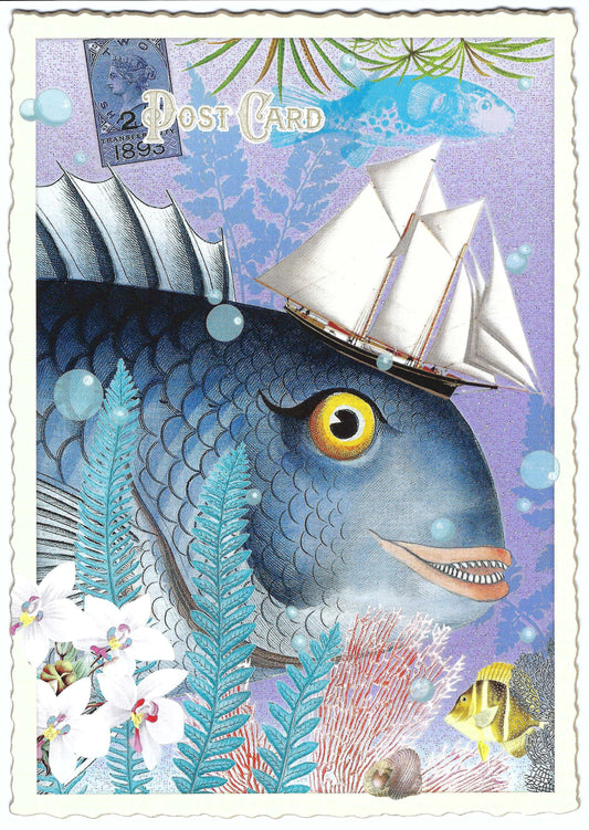 Edition Tausendschön - Fish - PK910 - Postcard