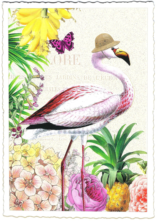Edition Tausendschön - Flamingo - PK477 - Postcard